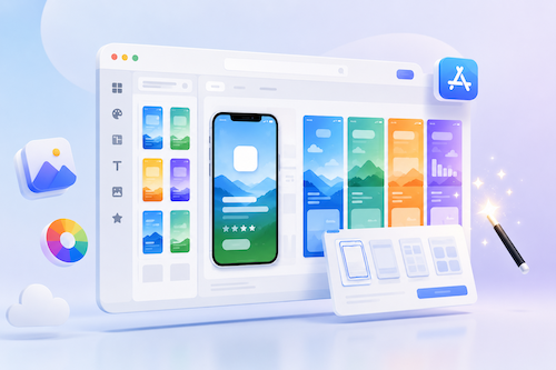 Screenshot App Store 宣传图编辑器封面
